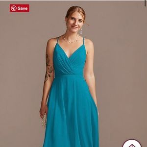 David’s Bridal Chiffon bridesmaid dress - NWT!